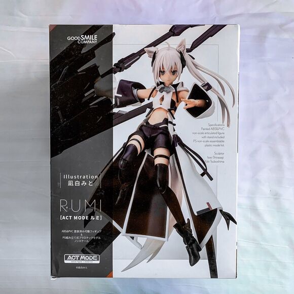 Good Smile Company ACT MODE RUMI Mito Nagishiro Model & Figure Set New In Box - Picture 2 of 9